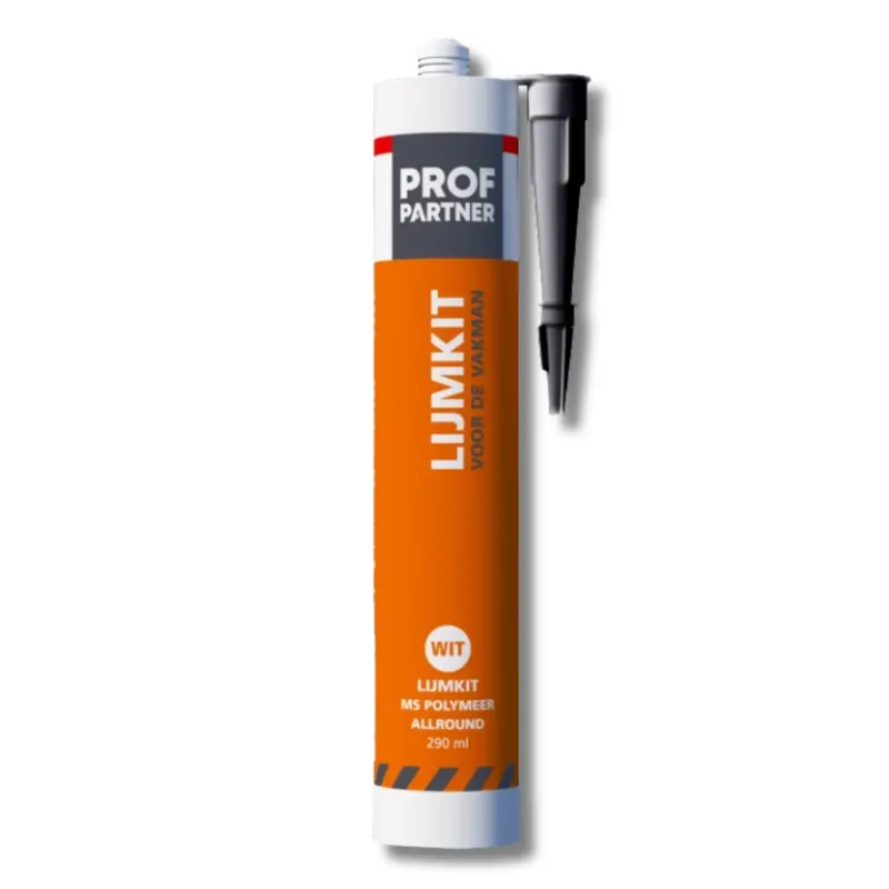 Hete Deal ProfPartner Lijmkit koker 290 ml zwart