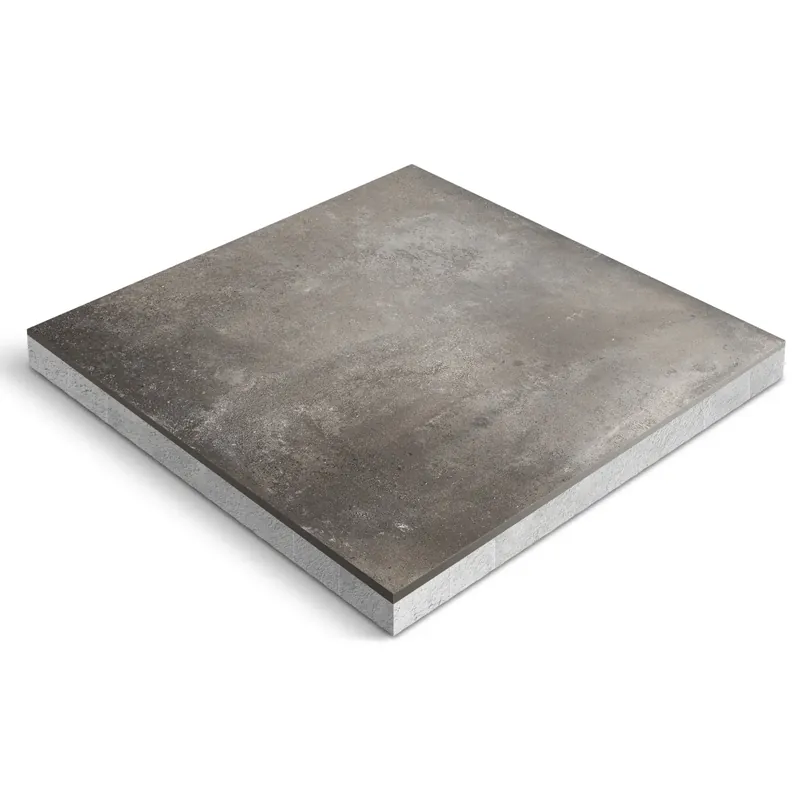 Dagaanbieding CeraDeco Nuvola Piombo 60×60 keramiek op beton