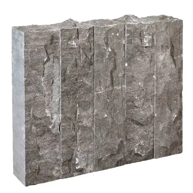 Goedkoop Natuursteen Palissades Spotted Bluestone Verticaal 50x12x12