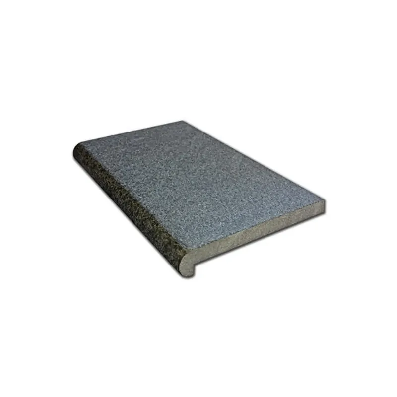 Koopje Oriënt Black zwembadrand gevlamd type F recht 50x30x5/3 cm