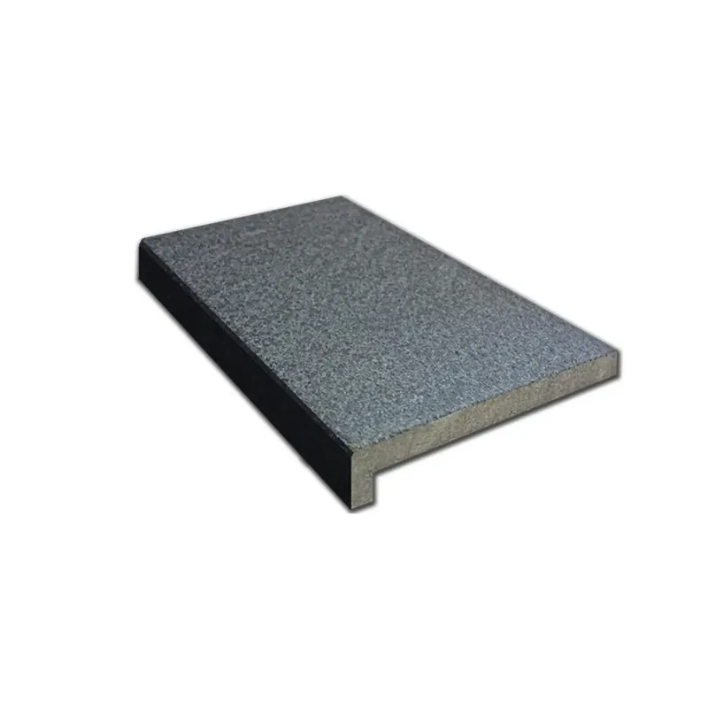 Oriënt Black zwembadrand gevlamd (rechte neus) type F recht 50x30x5/3 cm Betrouwbaar