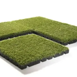 Rubber kunstgras tegel naturel look 50×50 Meest Verkocht