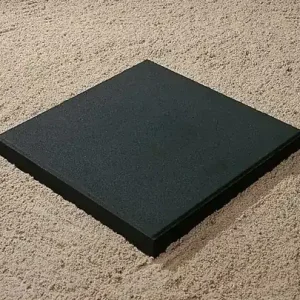 Betontegel 50x50x4 zwart MF Korting