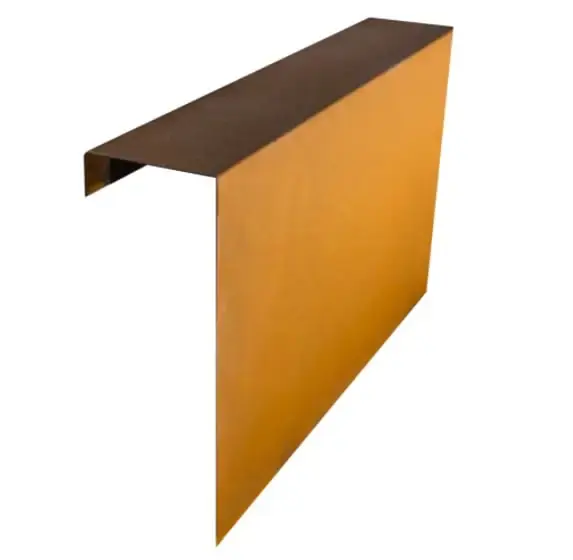 Corten 1000x450x120 mm Overzetstuk Exclusieve Aanbieding