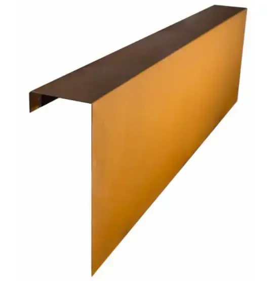 Beperkte Voorraad Corten 1500x450x150 mm Overzetstuk