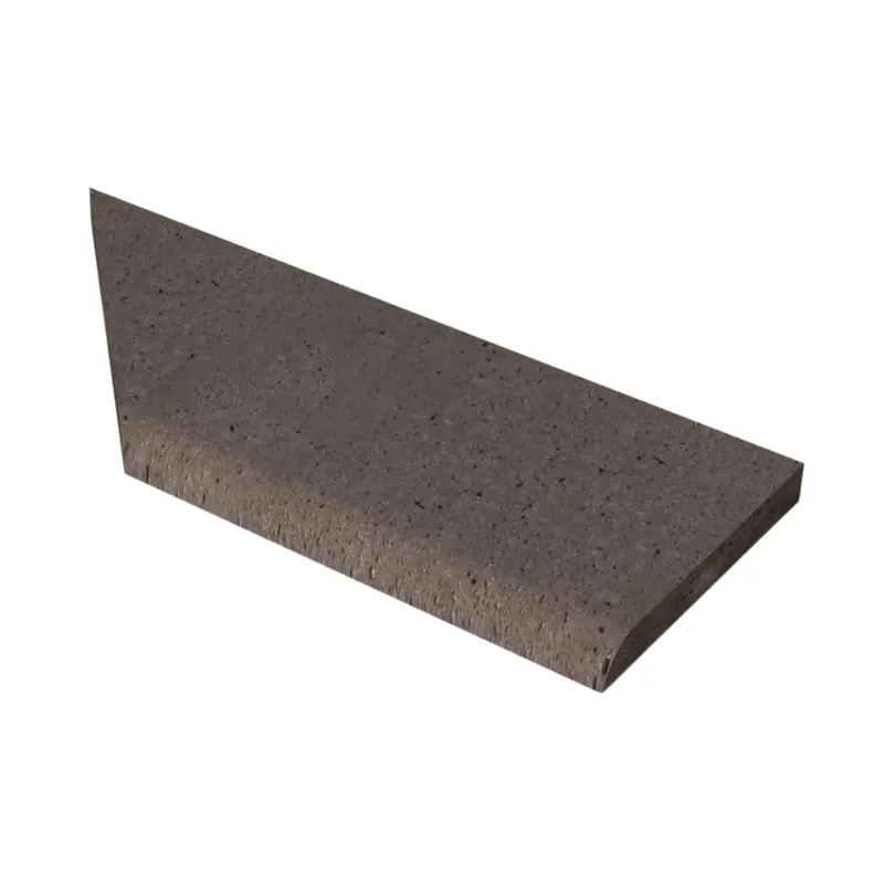 Schellevis Oudhollands Zwembadrand Taupe Hoek Rechts 100/60x40x5 cm Laatste Kans