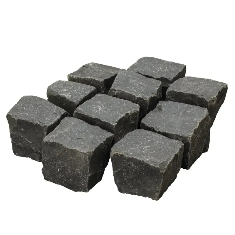 Hete Deal Natuursteen Kinderkoppen Basalt 15×17 cm Gaasbox