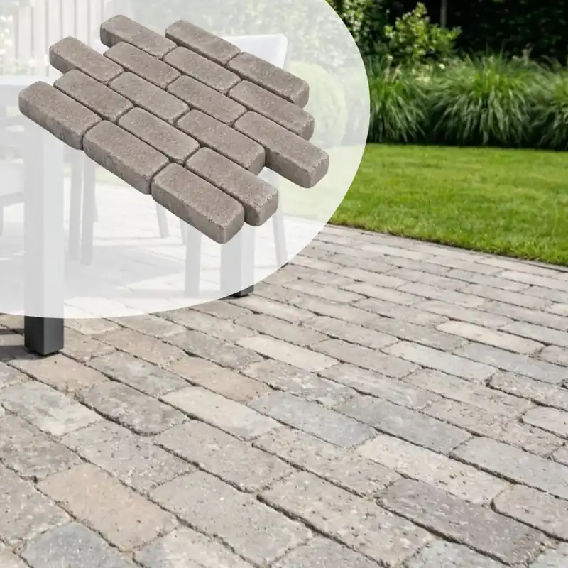Betaalbaar WK Deal – WG Stone Trommelsteen 21x7x8 Taupe