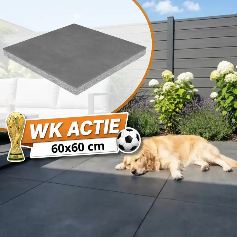 Tijdelijk Beschikbaar WK Deal – KeraQuattro+ 60×60 Willow Black
