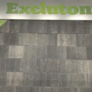 Excluton Terrassteen+ 20x30x4 grijs/zwart Rechtstreeks Van De Fabrikant