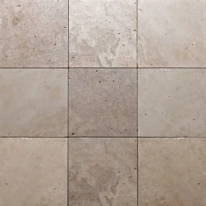Koopje Natuursteen Travertino Autumn Honed Antique 40x40x3 cm