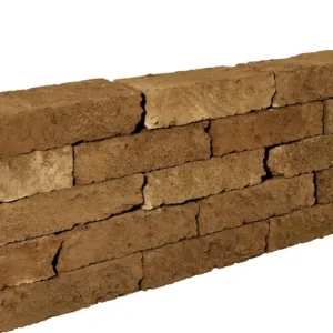 Gratis Retour Stapelblok Tufsteen 37x15x11 bruin geel