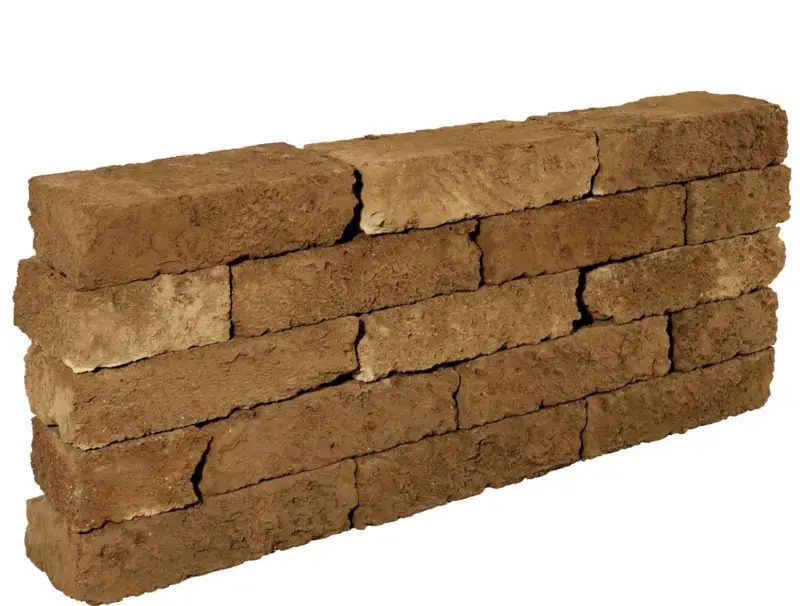 Gratis Retour Stapelblok Tufsteen 37x15x11 bruin geel