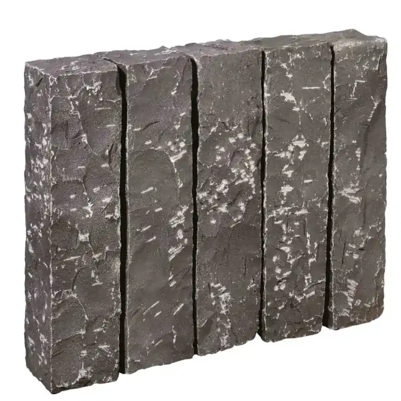 Natuursteen Palissades Vietnamees Basalt 75x12x12 Op = Op