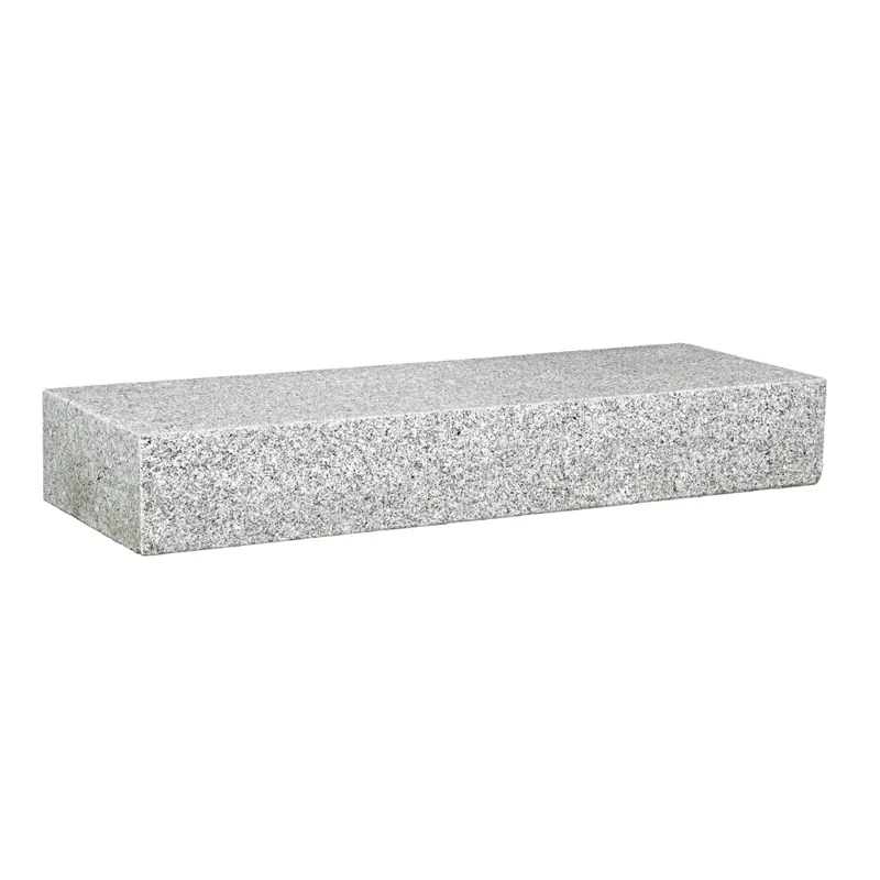 Natuursteen Traptrede Graniet Lichtgrijs Piazzo Linea 35x15x50 cm Korting