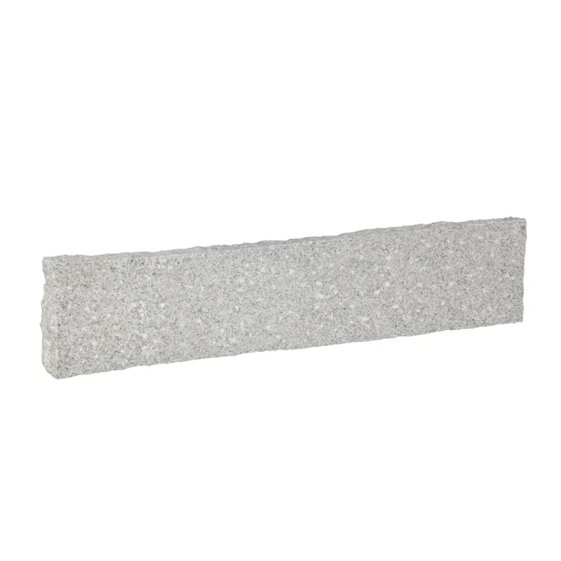 Natuursteen Opsluitbanden Graniet Lichtgrijs Classic 6x20x100 cm Lage Prijs