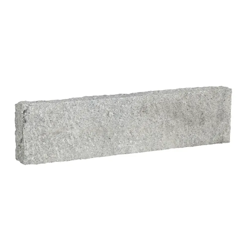 Natuursteen Opsluitbanden Graniet Lichtgrijs Classic 10x25x125 cm Voordeelprijs
