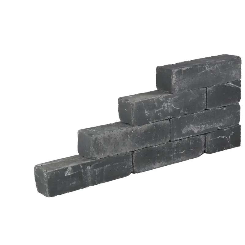 Weekendaanbieding Blockstone 45x15x15 cm Black