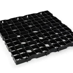 Rechtstreeks Van De Fabrikant ECCOdal grastegel 80x80x4 cm Zwart
