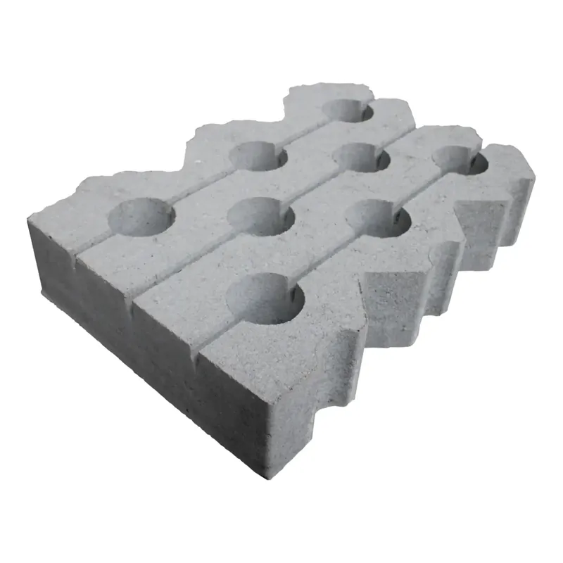 Grasbetontegel type K 40x60x12 (40 cm. zijde vlak + bovenzijde vlak) Finale Uitverkoop