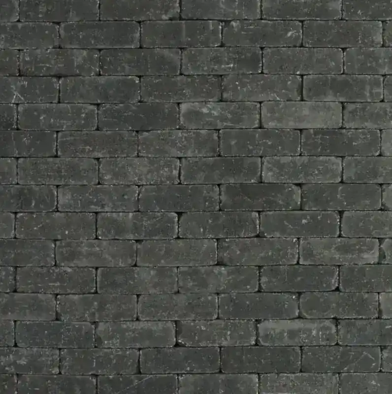 Metro Trommelsteen rijnformaat 15x5x7,5 cm antraciet genuanceerd Seizoensaanbieding