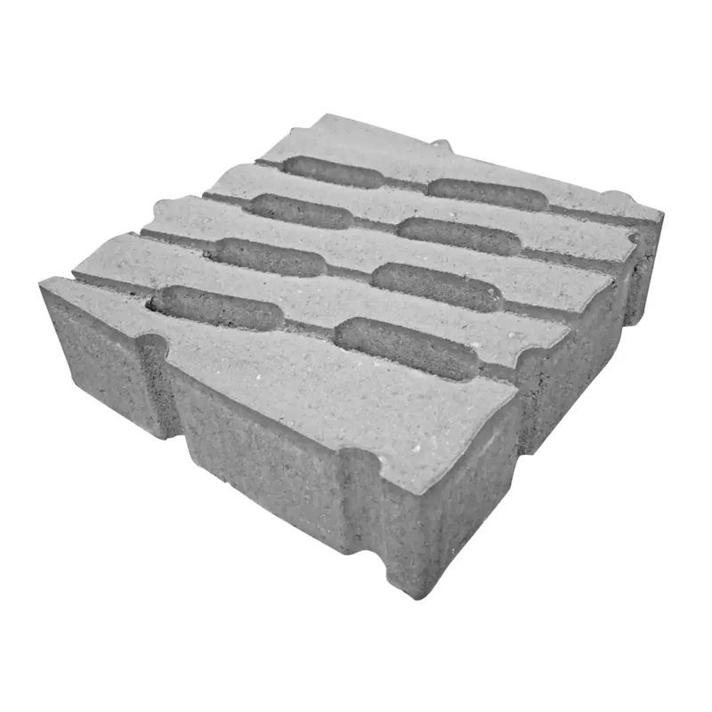 Grasbetontegel type M 40x40x12 (meander) rondom hol-dol verbinding Fabrieksprijs