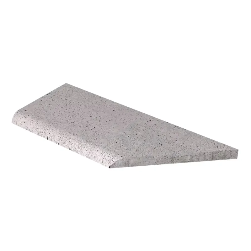 Express Levering Schellevis Oudhollands Zwembadrand Grijs Hoek Links 100/60x40x5 cm