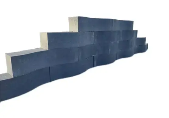 MBI Patio Wave 15x15x60 Antraciet Gereduceerde Prijs