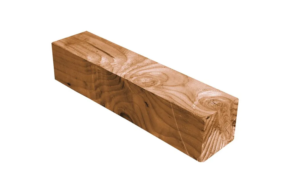 Aanbieding Paal Douglas Ruw - 15x15x250