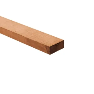 Regel Azobé Ruw - 5x10x200 Superprijs