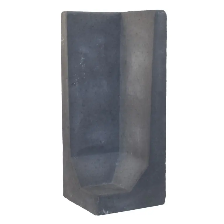 Goedkoop L-Hoeksteen 100x40x40 - Zwart (MBI)