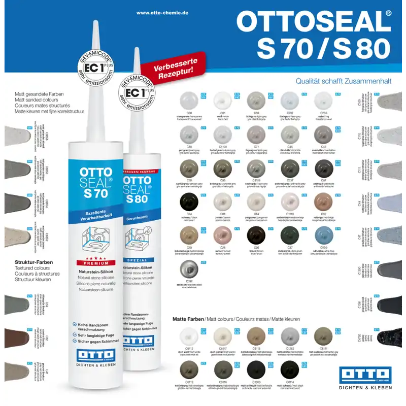 Goedkoop Ottoseal S 70 Kleurenkaart