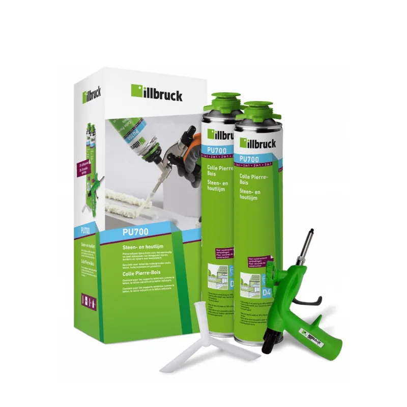 Gratis Retour illbruck PU700 Steen- en Houtlijm starterbox!