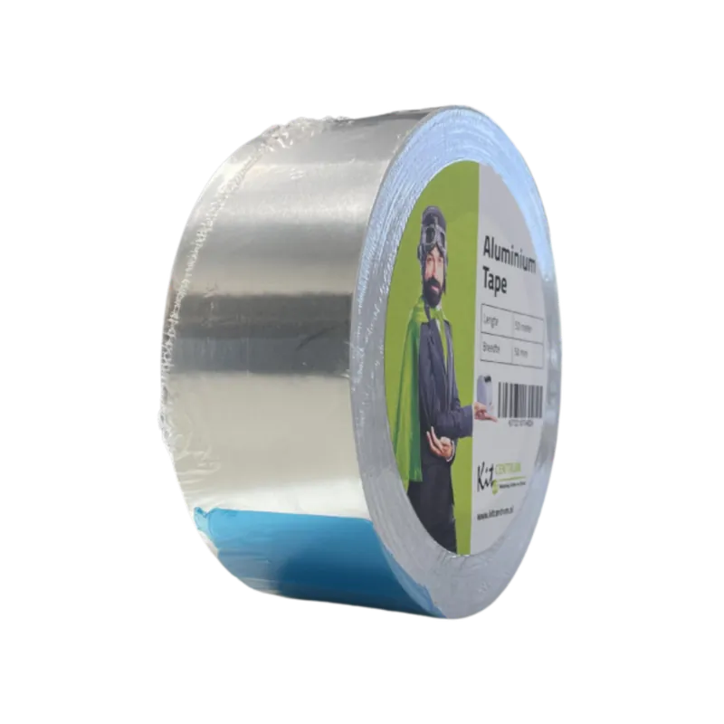 Aluminium tape rol 50mtr 50mm (€ 5.25) Korting