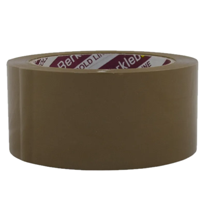 Bestel Nu Berkleba Gold Line High Tack PP verpakkingstape Rol 66mtr - Bruin