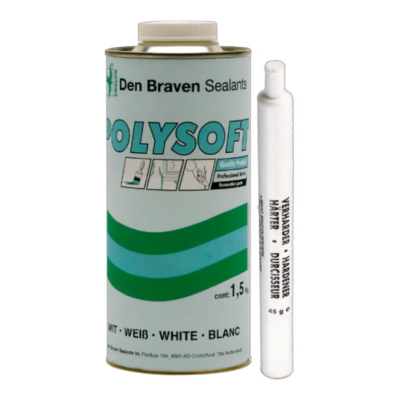 Zwaluw Polysoft Professioneel 1,5kg Wit Exclusieve Aanbieding