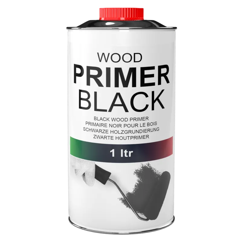 Zwaluw Wood Primer Black 1ltr Actieprijs