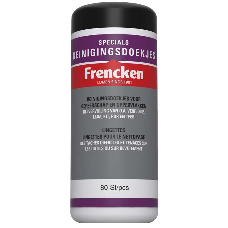 Seizoensaanbieding Frencken Reinigingsdoekjes pot 80st