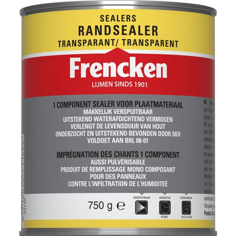 Frencken Randsealer bus 750gr Transparant Betaalbaar