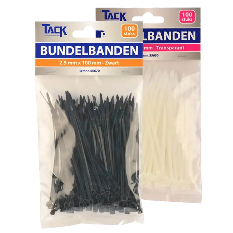 Bestseller Tie wrap 2,5mm x 100mm (100 stuks)