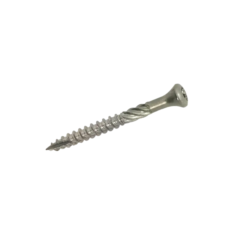 Woodies Ultimate Vlonderschroef Torx - 5,0 x 40 mm - Platkop - T25 - RVS410 - Deeldraad (200 st) Laatste Kans