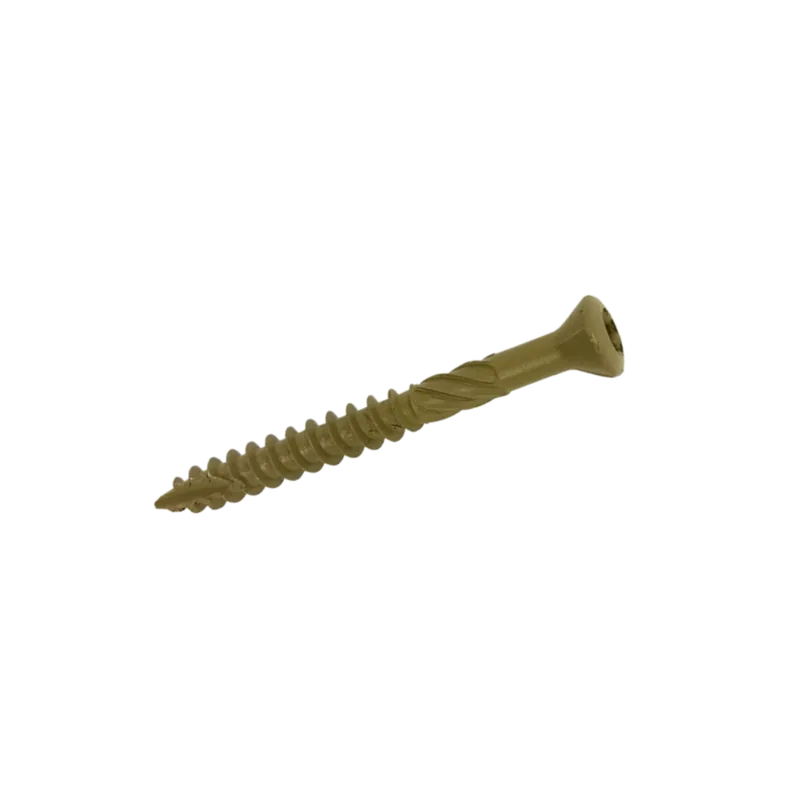 Fabrieksprijs Woodies Ultimate Vlonderschroef Torx - 5,0 x 60 mm - Platkop - T25 - Shield - Deeldraad (200 st)