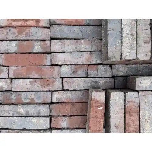 2e Hands Gebakken waalformaat paars/rood ca 7 cm Beperkt Aanbod