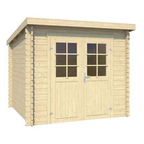 Snelle Levering Blokhut Indi 250x195 cm