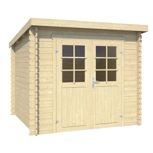 Blokhut Indi 250x250 cm Koop Vandaag