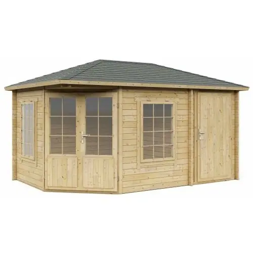 Gereduceerde Prijs Blokhut 4355 Interflex 440x300 cm