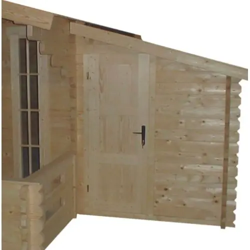 Favoriet Blokhut aanbouw 38 Interflex 163x380 cm