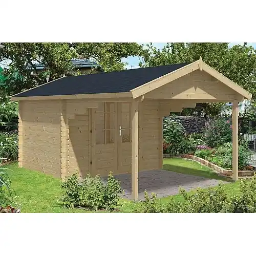 Blokhut Georg 300x260+260 cm Meest Verkocht