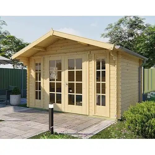 Blokhut Mimir 380x290+80 cm Gecertificeerd