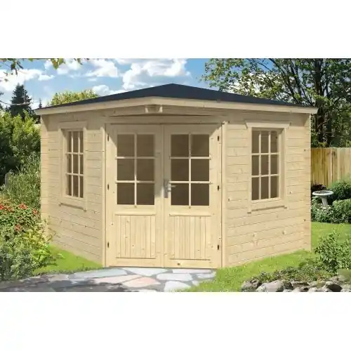Blokhut Emma 302 x 302 cm Must-Have